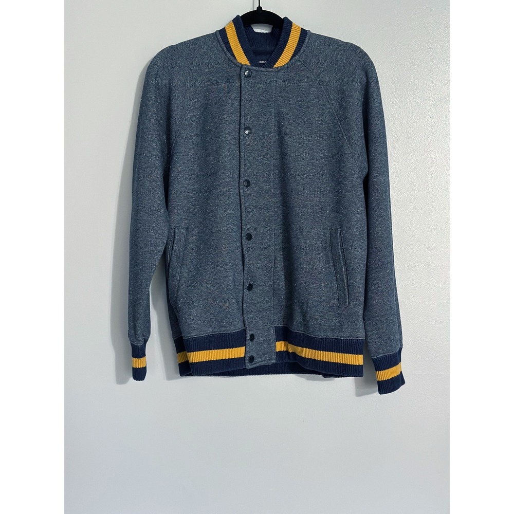 J.Crew Varsity Knit Jacket Men's Size Medium Letterman Jacket